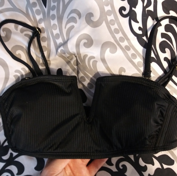 aerie Other - Black Padded Bathing Suit Top